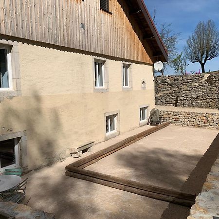 Ancienne Ferme Comtoise 4 Etoiles, 11 Personnes Lac St-Point/Mont D'Or Montperreux المظهر الخارجي الصورة