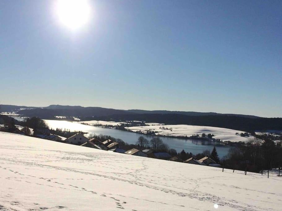 Ancienne Ferme Comtoise 4 Etoiles, 11 Personnes Lac St-Point/Mont D'Or Montperreux المظهر الخارجي الصورة