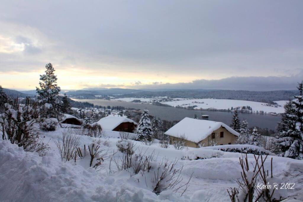 Ancienne Ferme Comtoise 4 Etoiles, 11 Personnes Lac St-Point/Mont D'Or Montperreux المظهر الخارجي الصورة