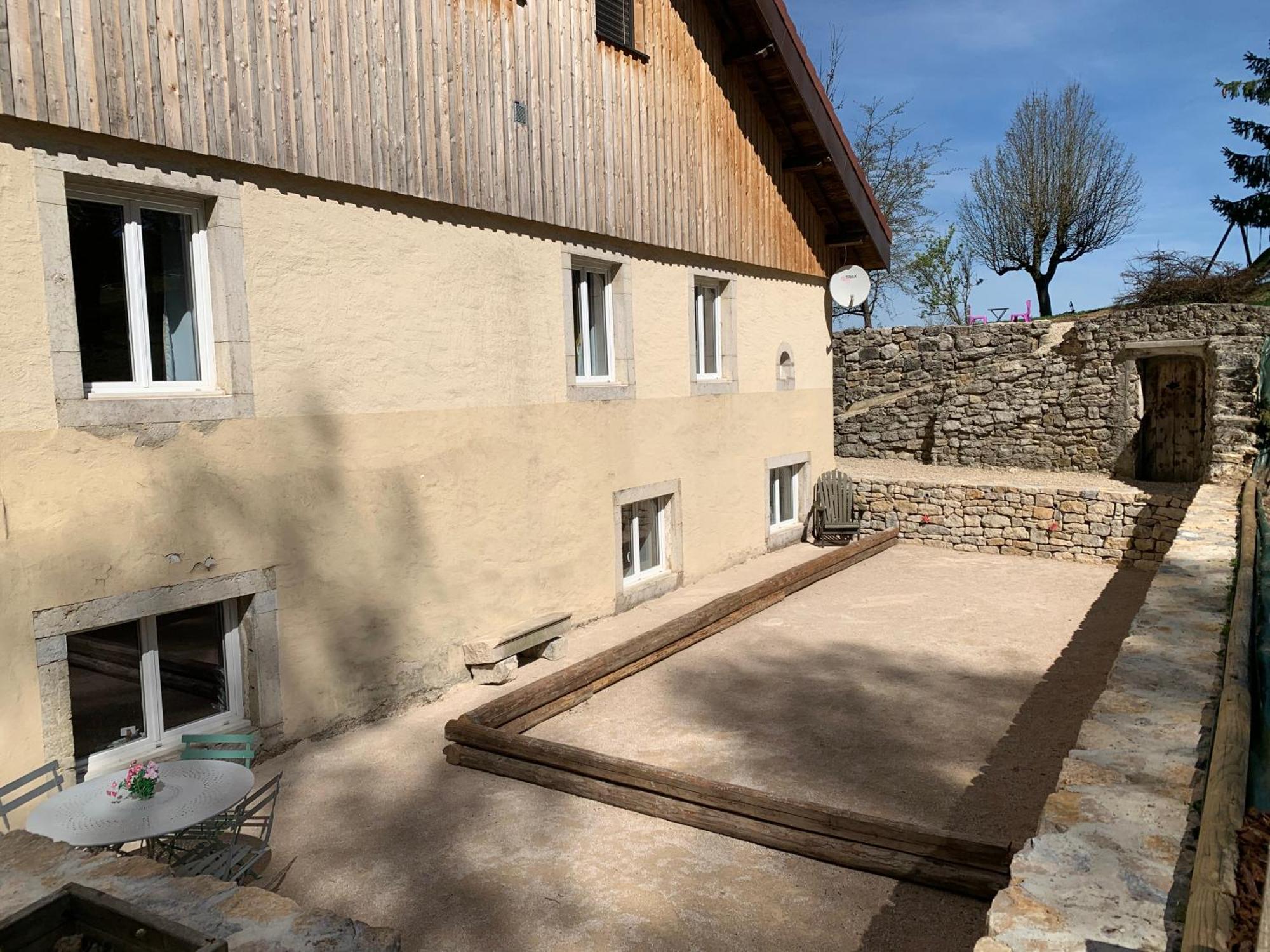 Ancienne Ferme Comtoise 4 Etoiles, 11 Personnes Lac St-Point/Mont D'Or Montperreux المظهر الخارجي الصورة